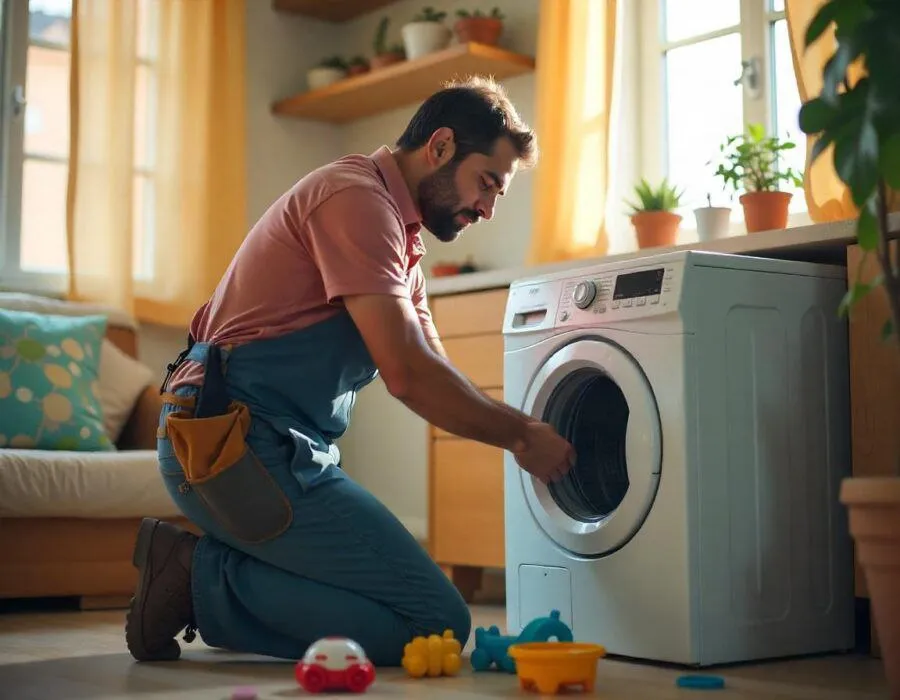 تعمیر لباسشویی کندی در مارلیک